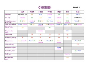Chores Chart